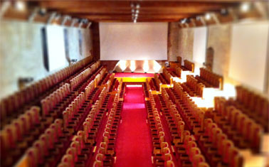 Salle du conclave du palais des Papes